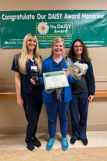 St. Mary's Regional Medical Center - Congratulations to Jamie Smith who was  our May Employee of the Month. Jamie received several nominations  recognizing her for being a caring, competent nurse who individualizes